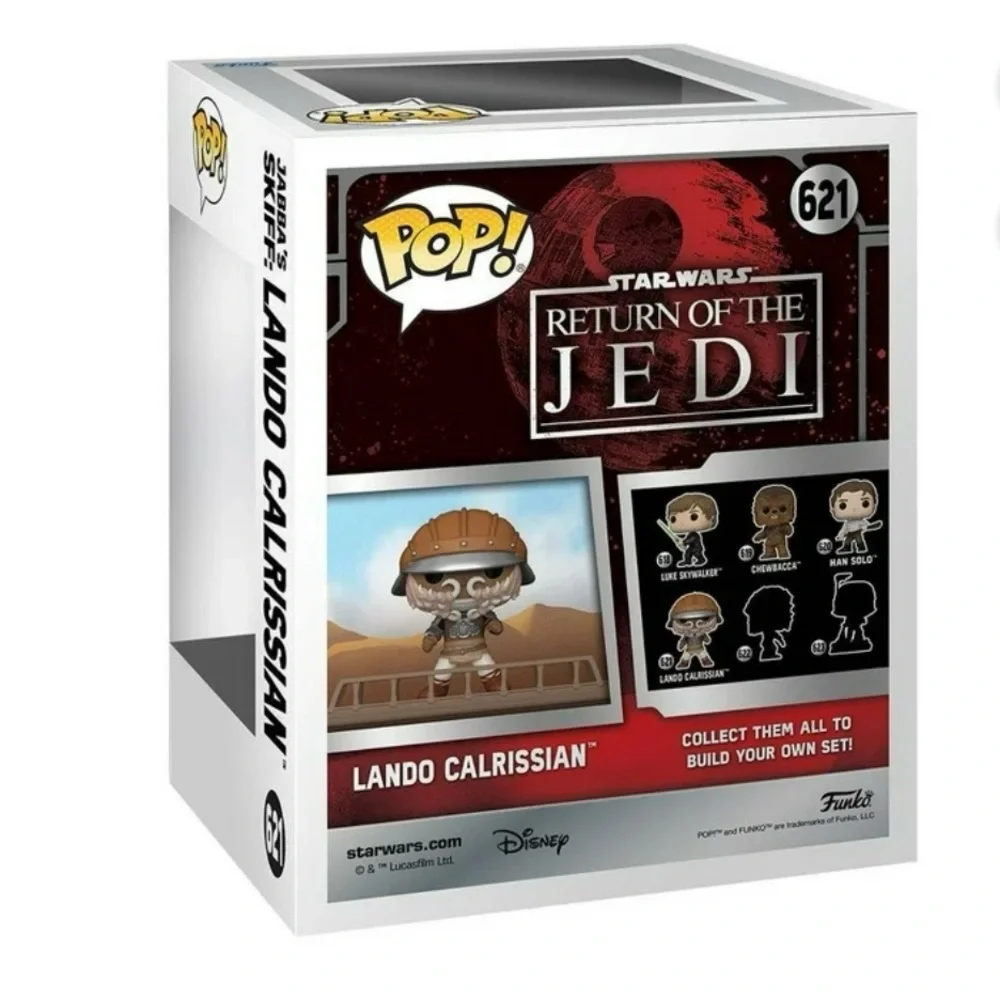 Funko Pop! Deluxe Star Wars Jabba’s Skiff Lando Calrissian # 621 Bobblehead
